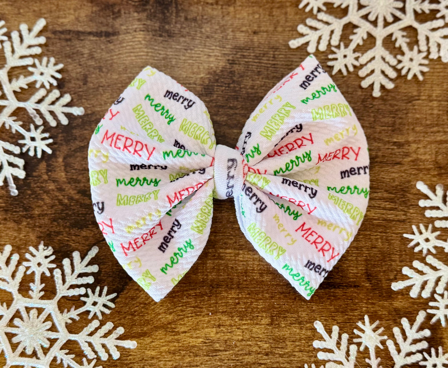 Merry Everything Big Bow