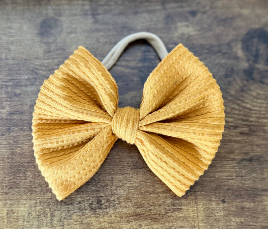 Harvest Gold Big Bow