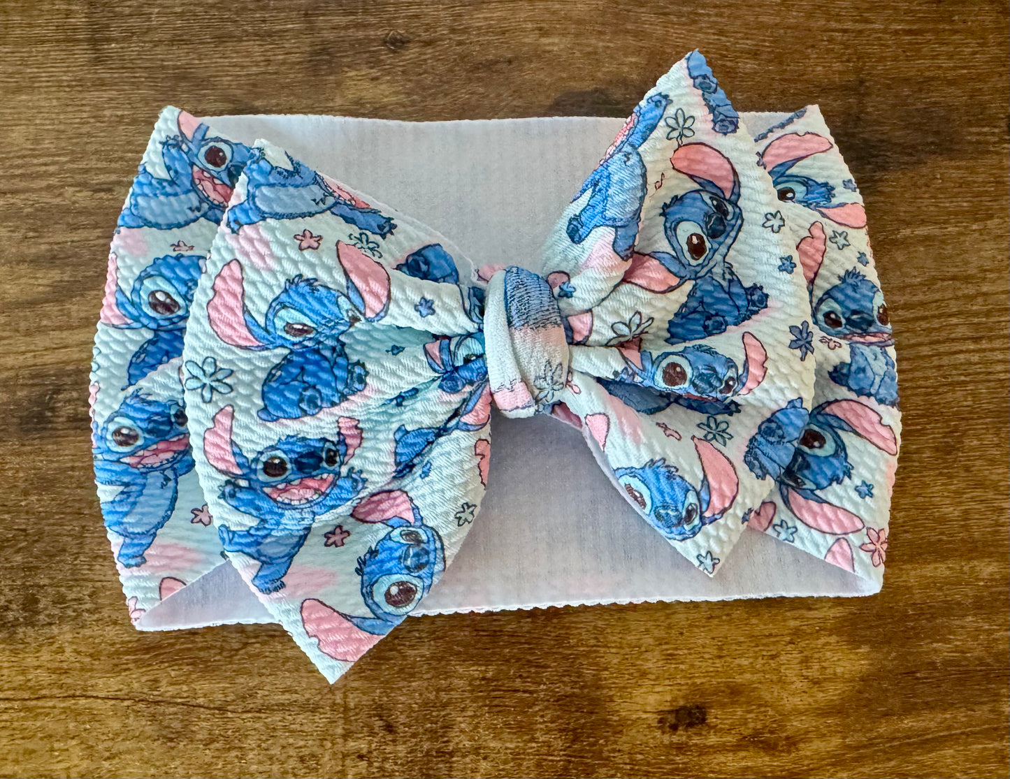 Blue Alien Head Wrap