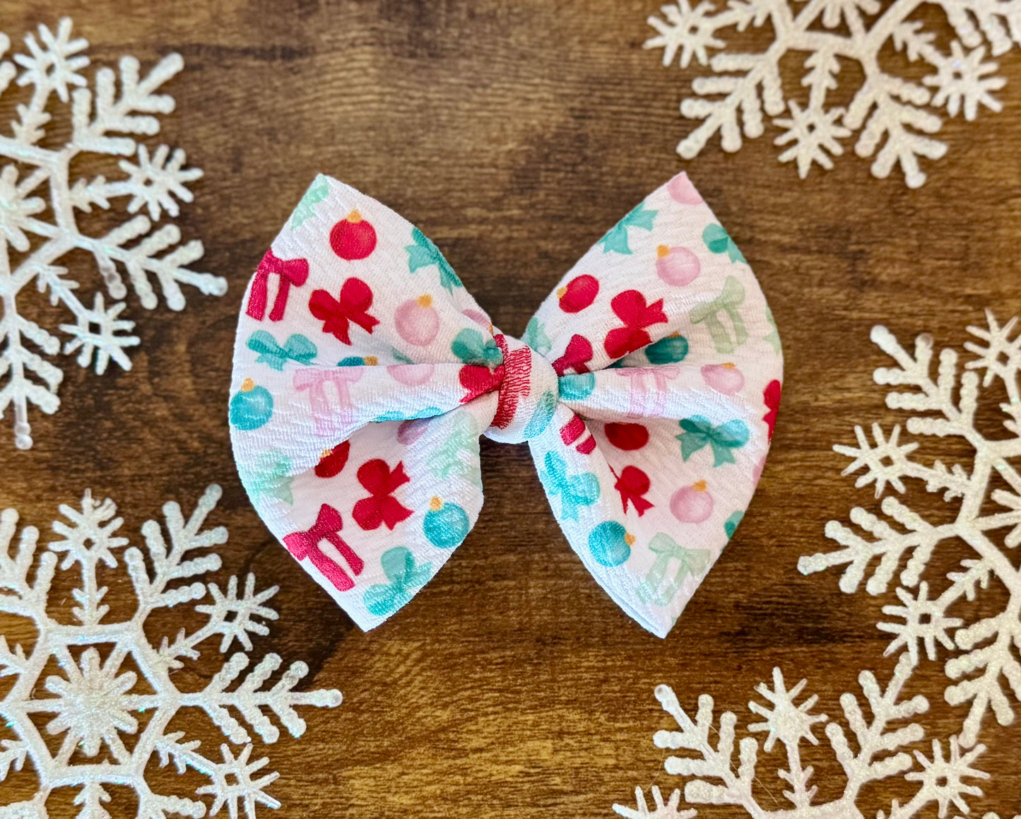 Festive Ornaments Bow