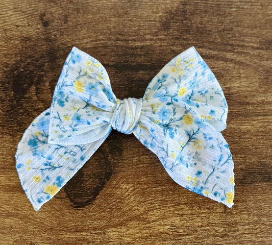 Blue Spring Sailor Bow - EmZo BowsSailor bow