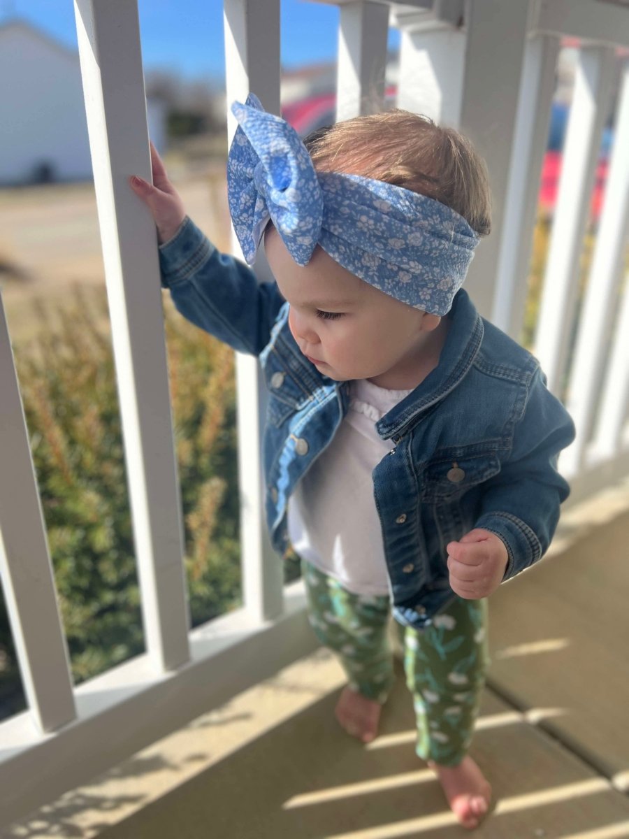 Bluebell Head Wrap - EmZo BowsHead wrap