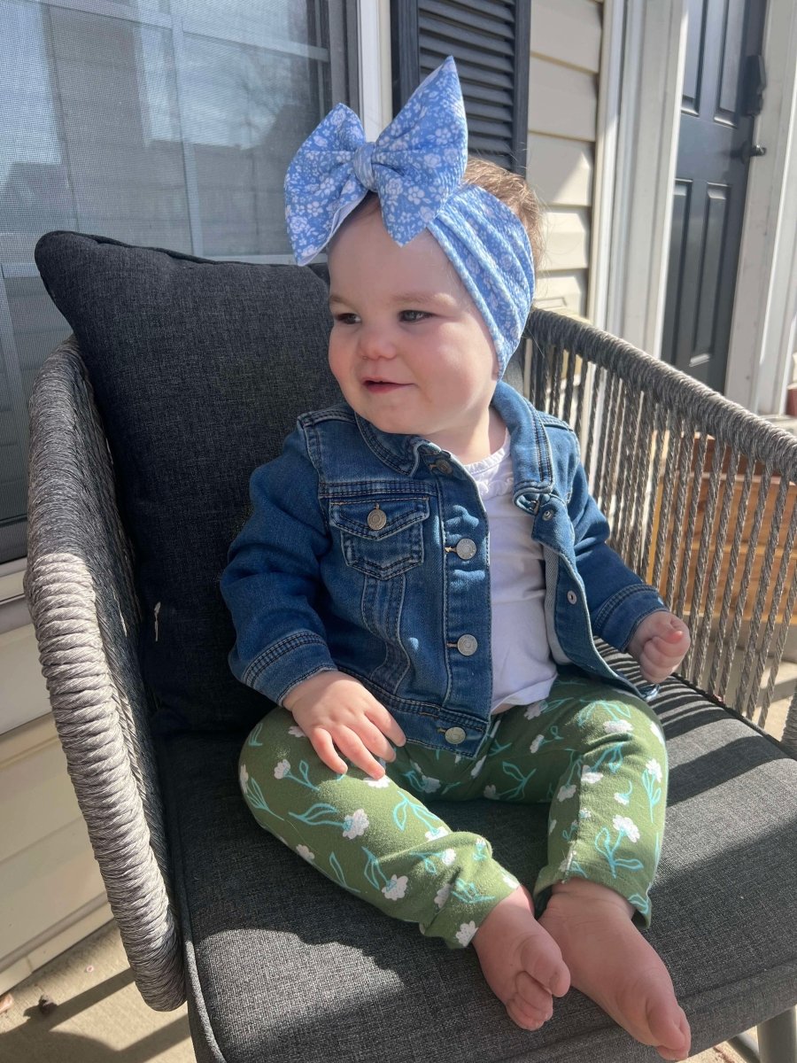 Bluebell Head Wrap - EmZo BowsHead wrap