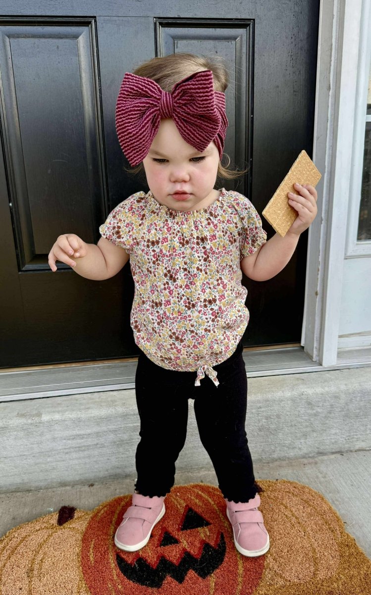 Cranberry Head Wrap - EmZo BowsHead wrap