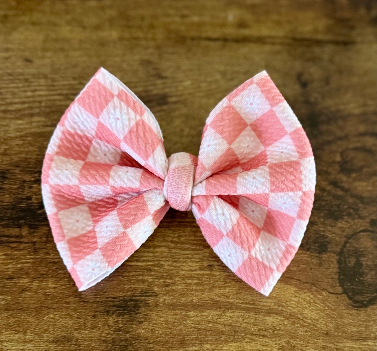 Daisy Checkers Bow - EmZo Bowsbow