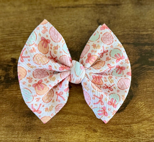 Easter Eggs Big Bow - EmZo BowsBig Bow