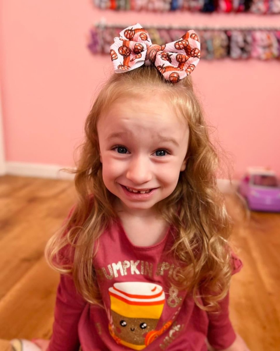 Groovy Pumpkin Bow - EmZo Bowsbow