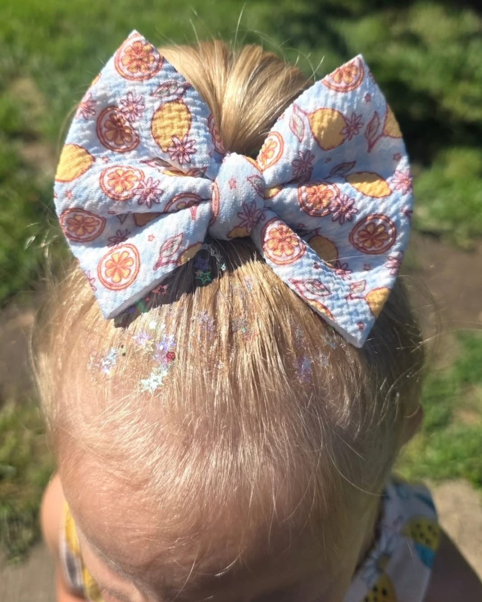 Lemon Daisy Bow - EmZo Bowsbow