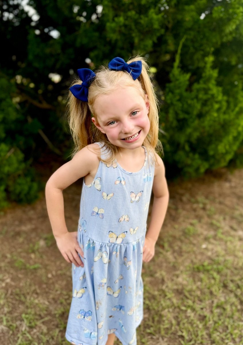 Navy Dainty Set - EmZo Bowsdainty