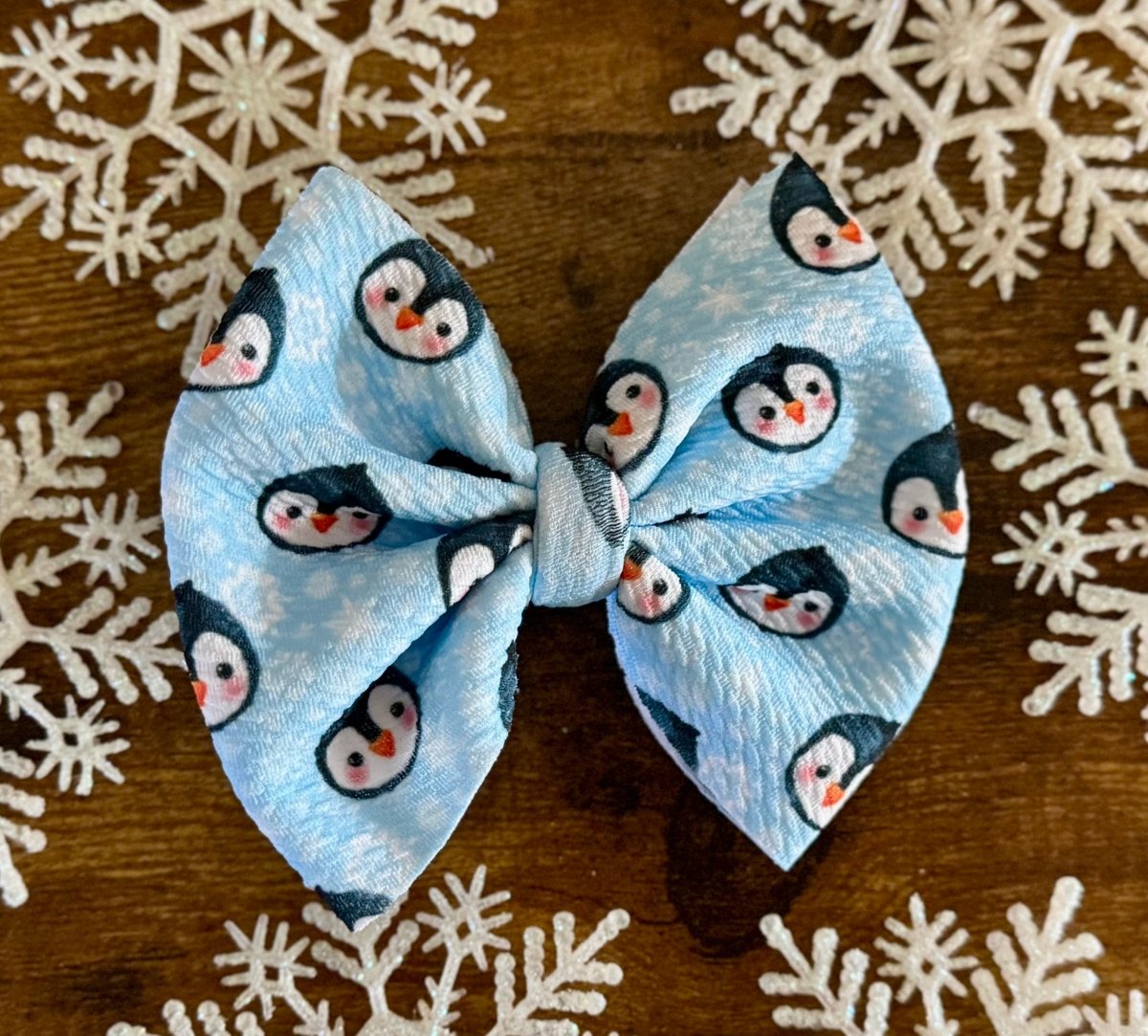 Penguins Big Bow - EmZo BowsBig Bow