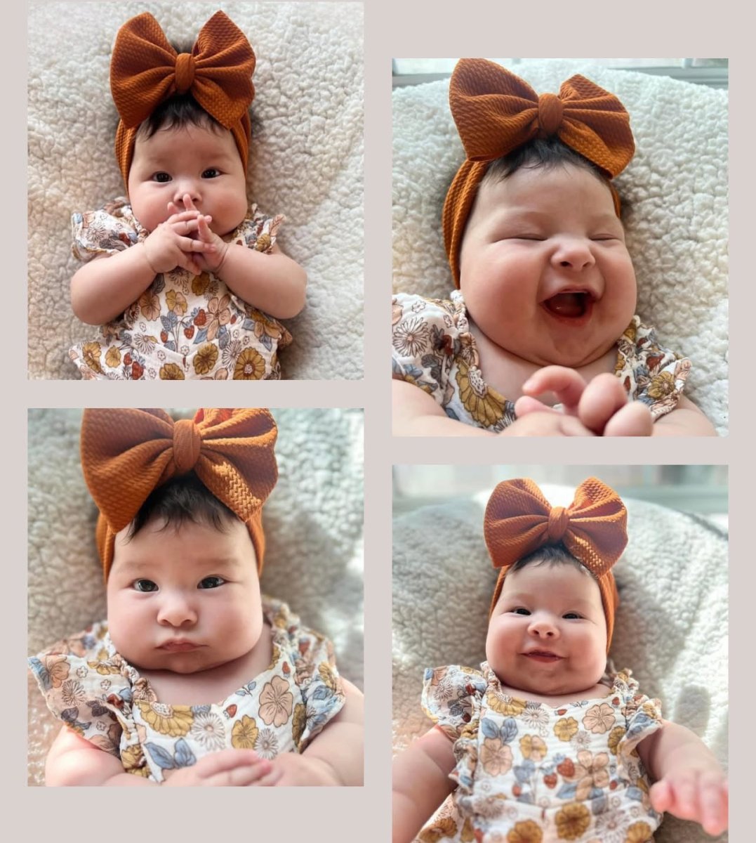 Pumpkin Spice Head Wrap - EmZo Bowshead wrap