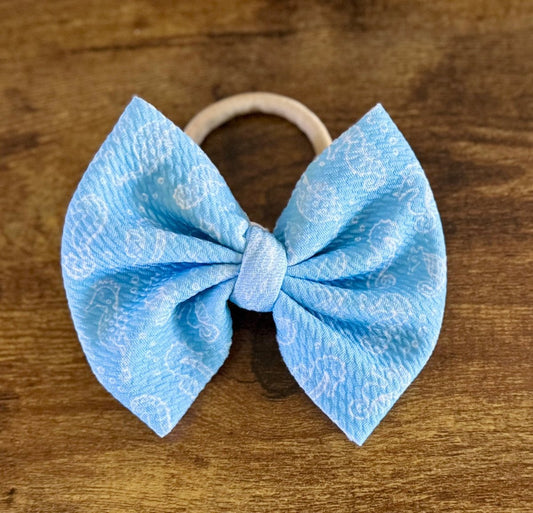 Seahorse Big Bow - EmZo BowsBig Bow