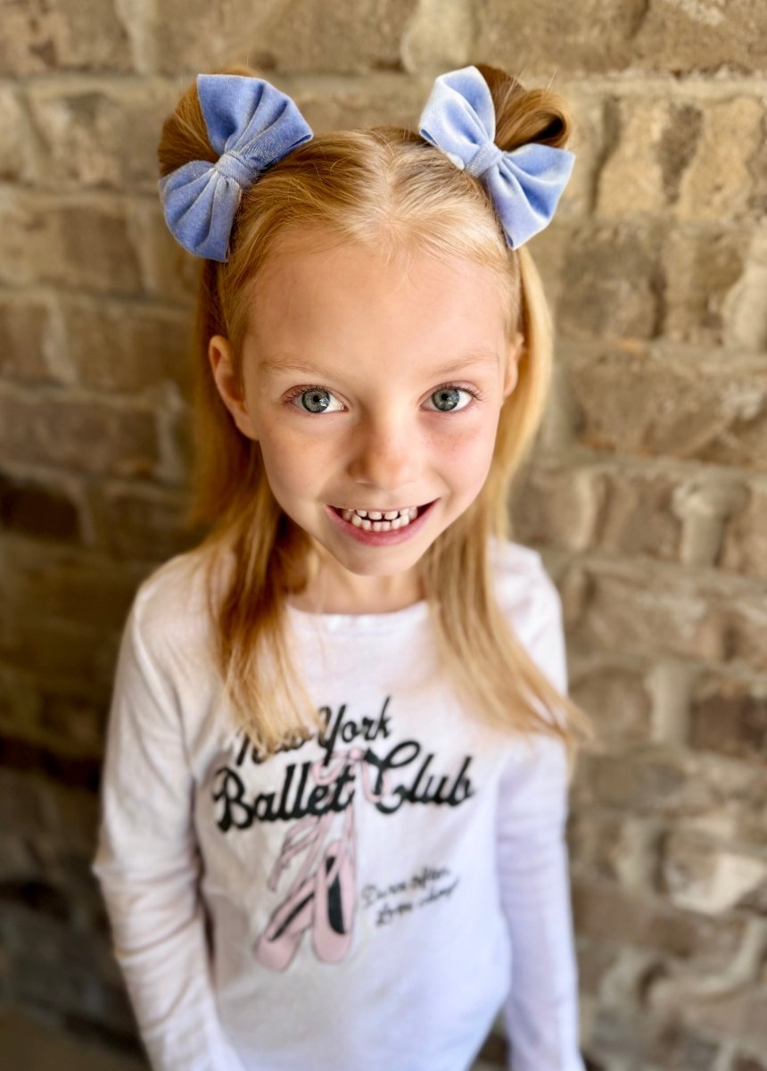 Sky Velvet Dainty Set - EmZo Bowsdainty