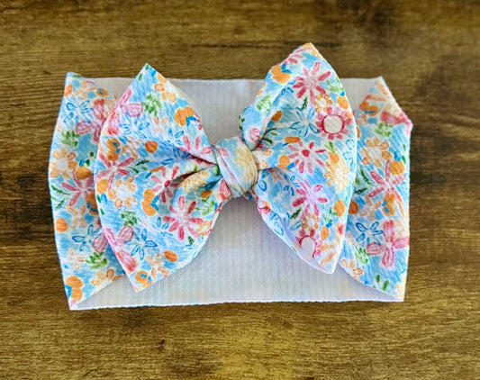 Summer Garden Head Wrap - EmZo BowsHead wrap