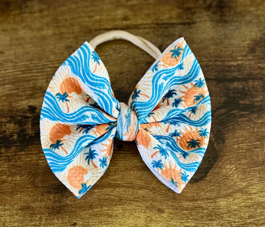 Summer Waves Big Bow - EmZo BowsBig Bow