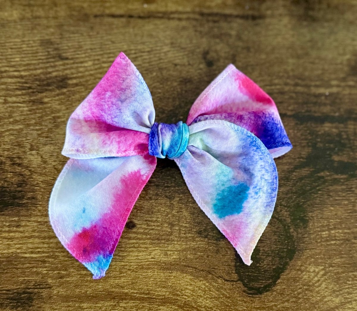Tie Dye Sailor Bow - EmZo BowsSailor bow