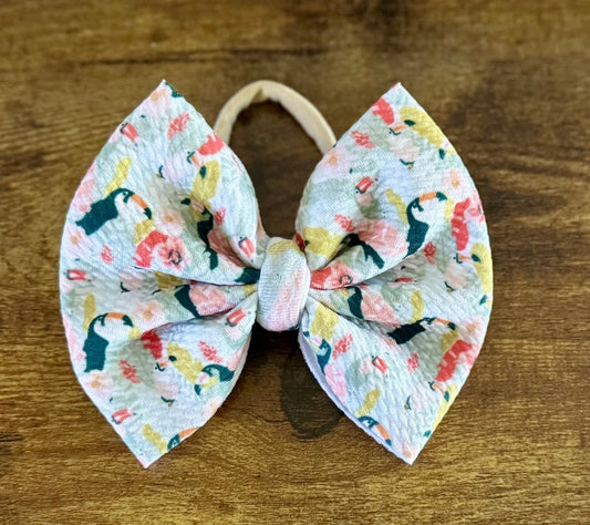 Toucans Big Bow - EmZo BowsBig Bow