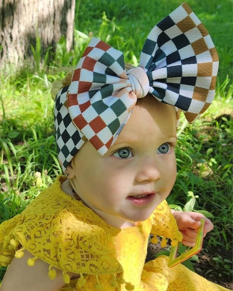 Autumn Vibes Head Wrap - EmZo BowsHead wrap