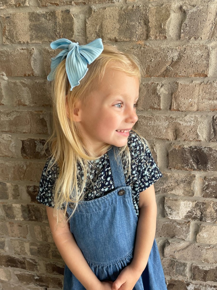 Baby Blue Sailor Bow - EmZo BowsSailor bow