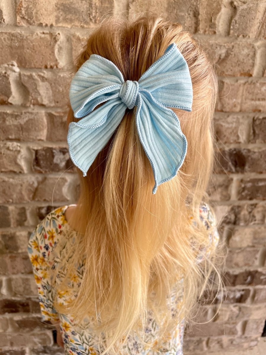 Baby Blue Sailor Bow - EmZo BowsSailor bow