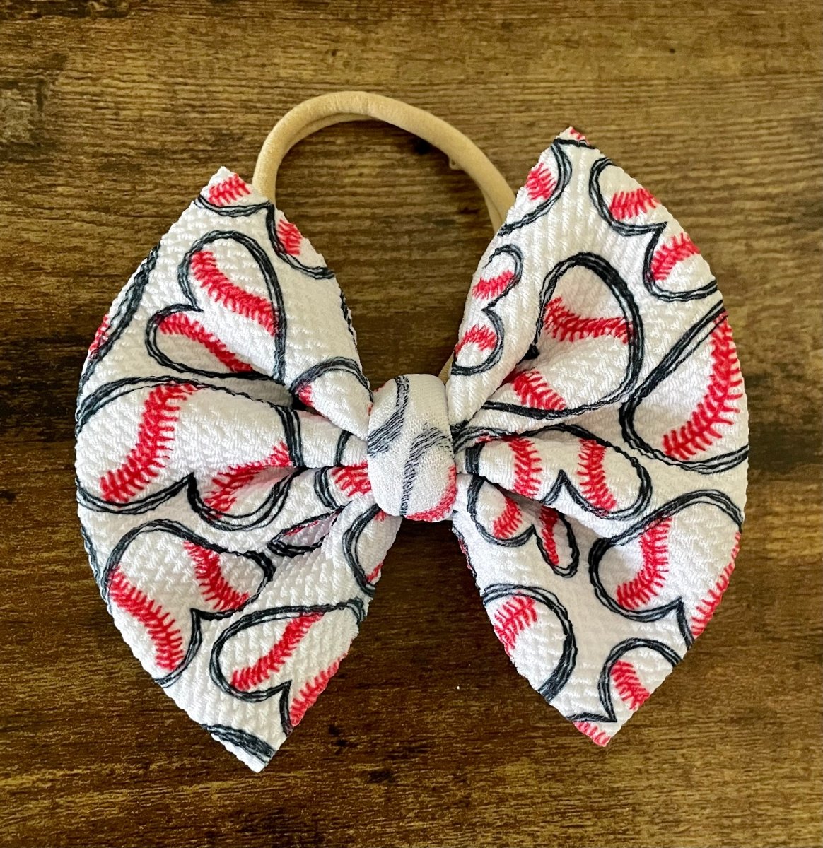 Baseball Big Bow - EmZo BowsBig Bow