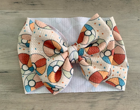 Beach Ball Head Wrap - EmZo BowsHead wrap