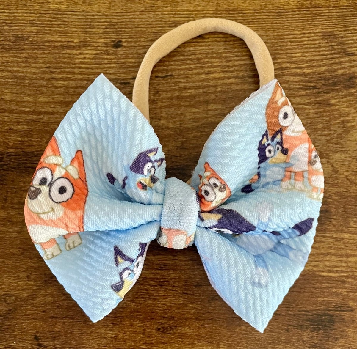 Blue Dog Bow - EmZo Bowsbow