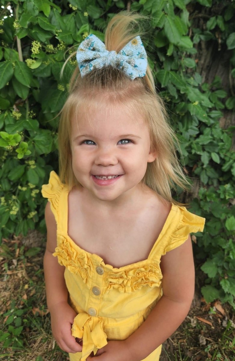 Boho Daisies Bow - EmZo Bowsbow