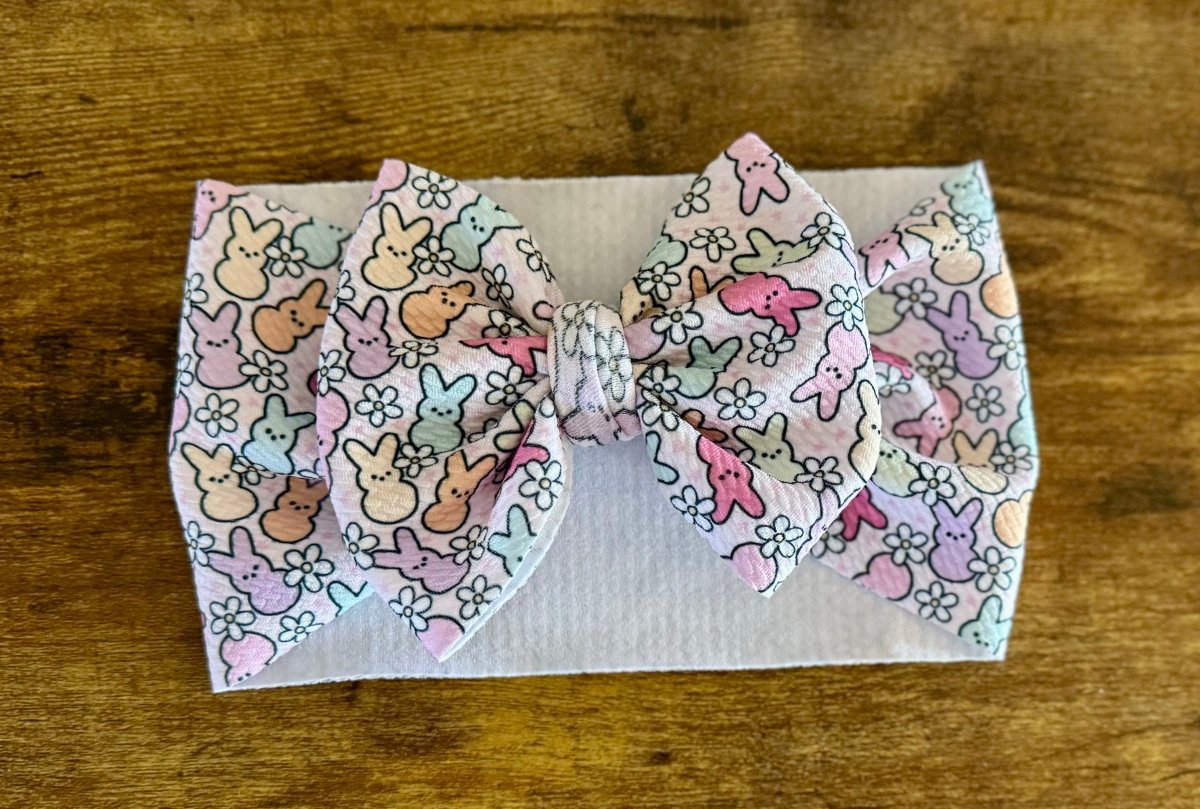 Daisy Peeps Head Wrap - EmZo BowsHead wrap