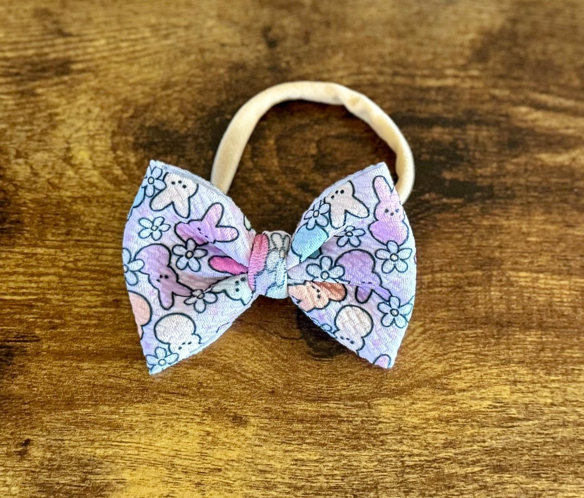 Daisy Peeps Newborn Bow - EmZo Bowsnewborn bow
