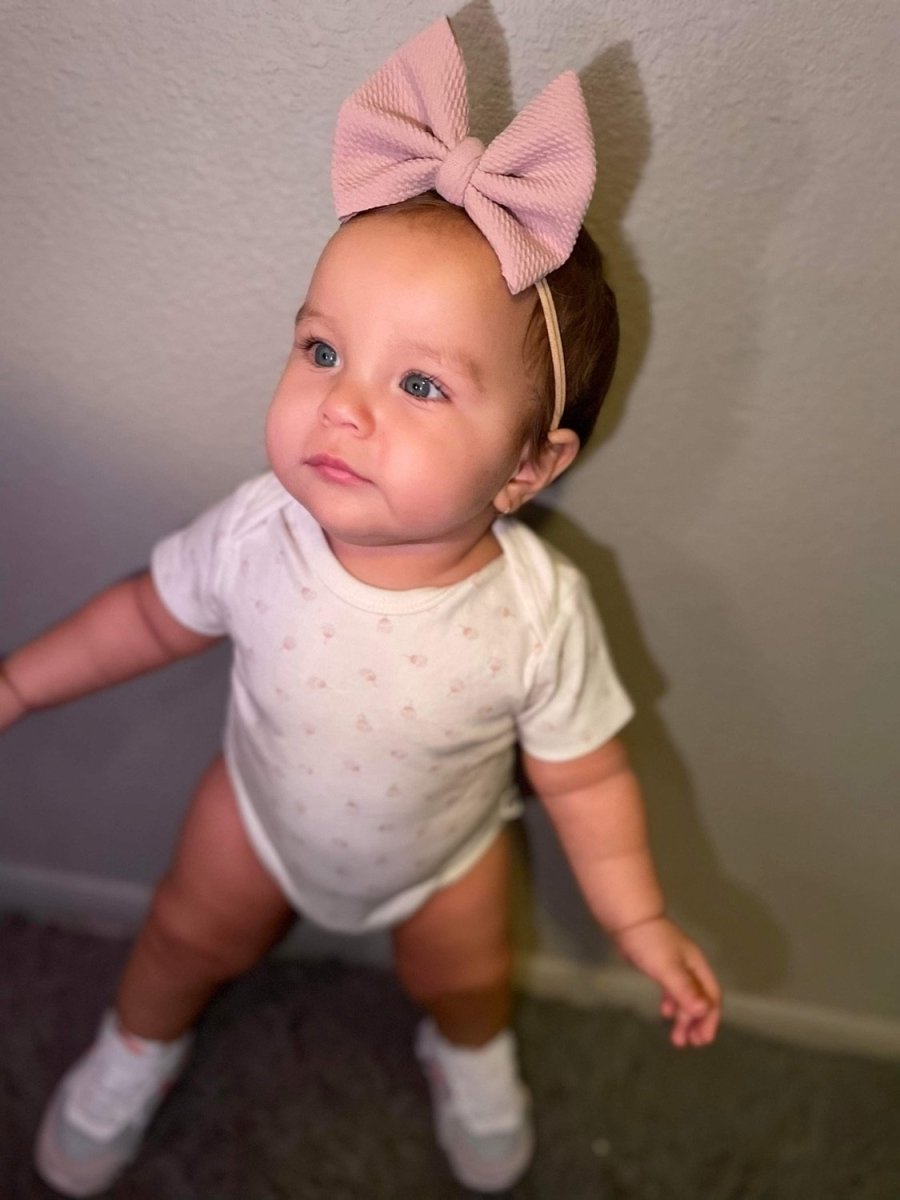 Dusty Lavender Bow - EmZo Bowsbow