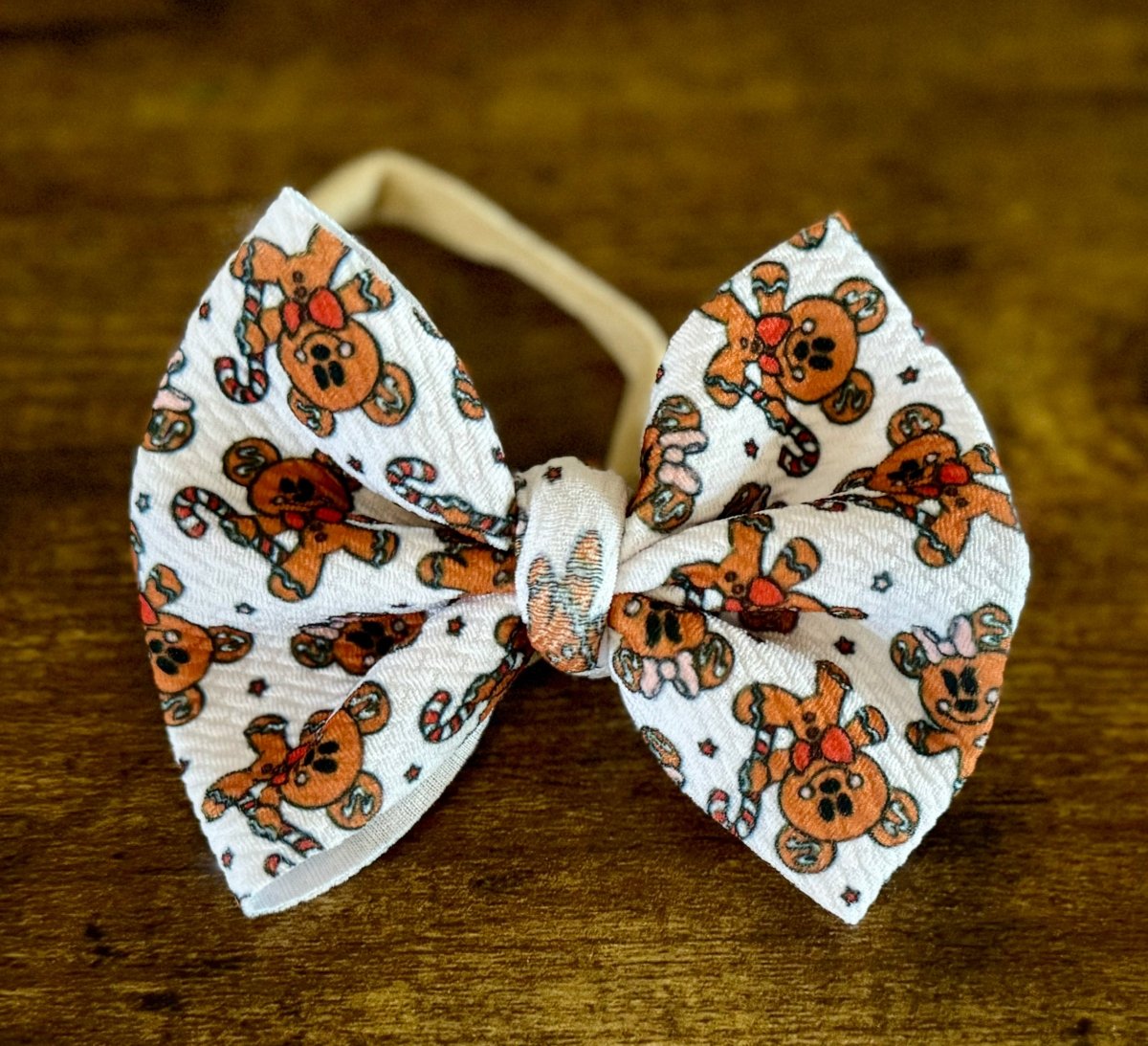 Gingerbread Bow - EmZo Bowsbow