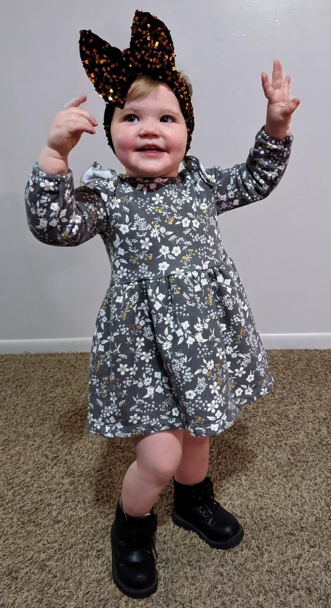 Gold Sequin Velvet Head Wrap - EmZo BowsHead wrap