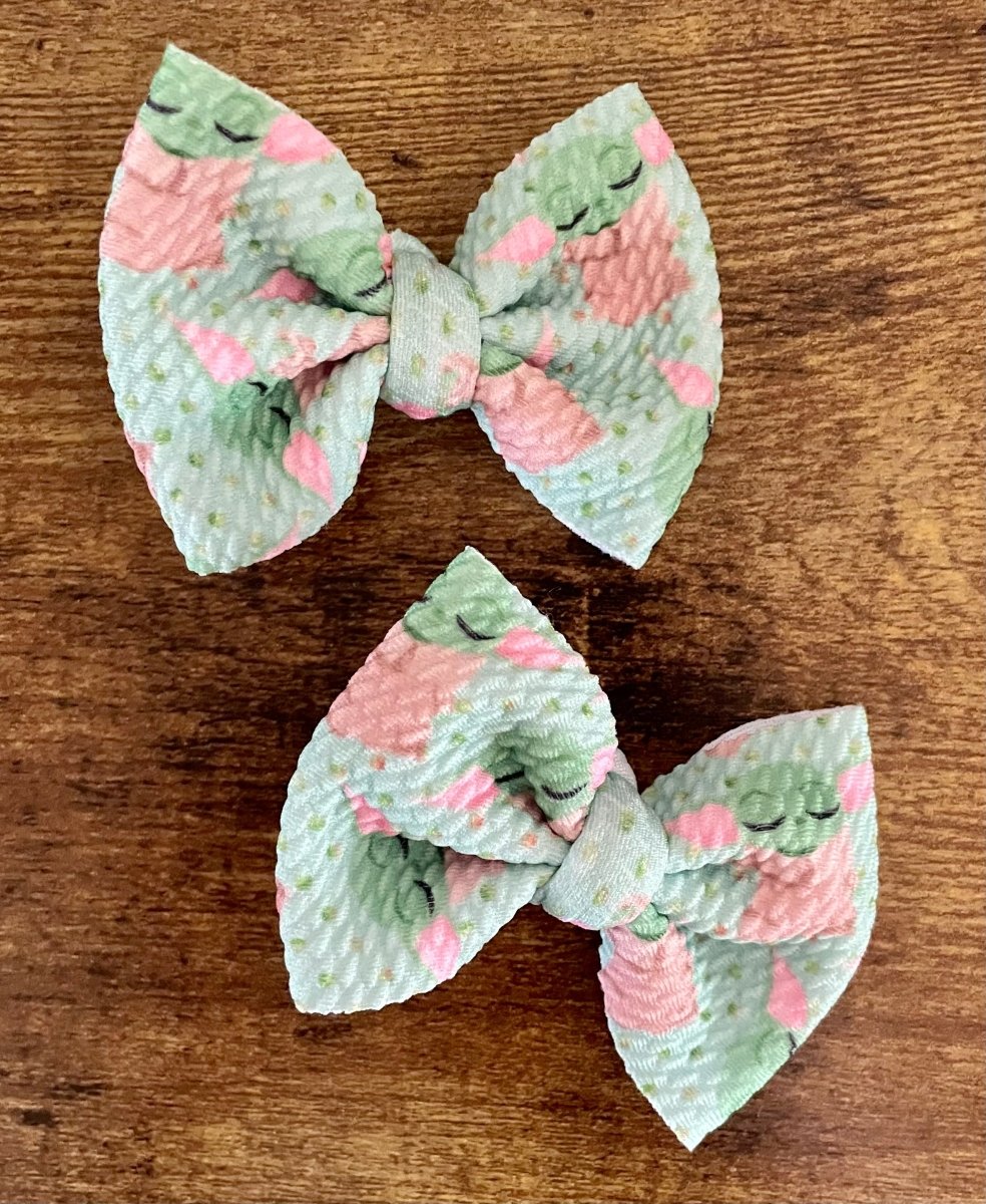 Green Baby Dainty Set - EmZo Bowsdainty