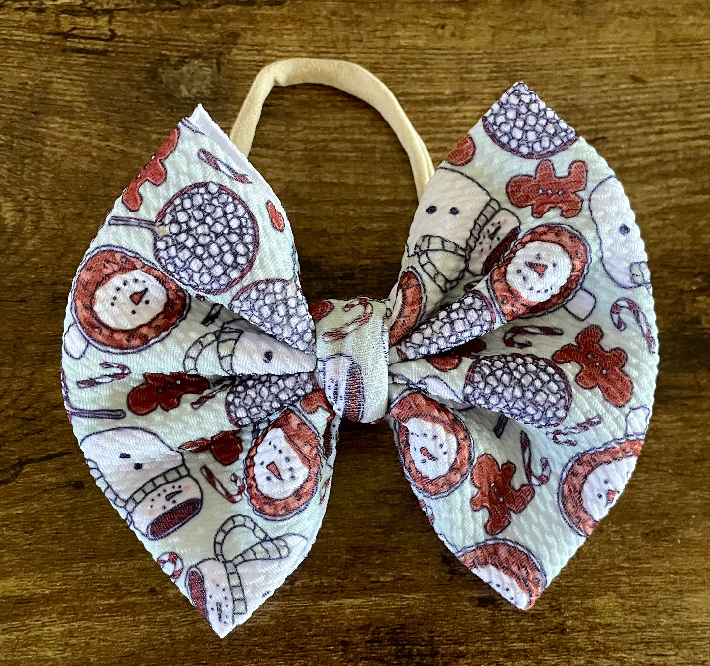 Hot Cocoa Big Bow