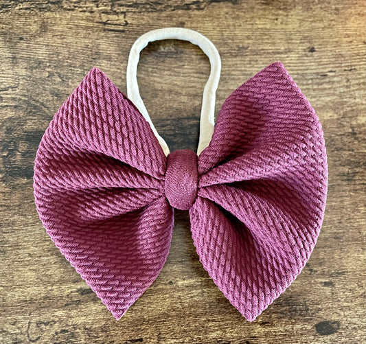 Marsala Big Bow