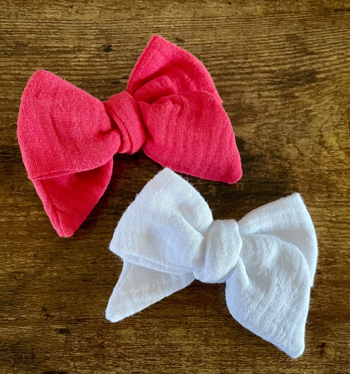 Solids Mini Sailor Bow Set