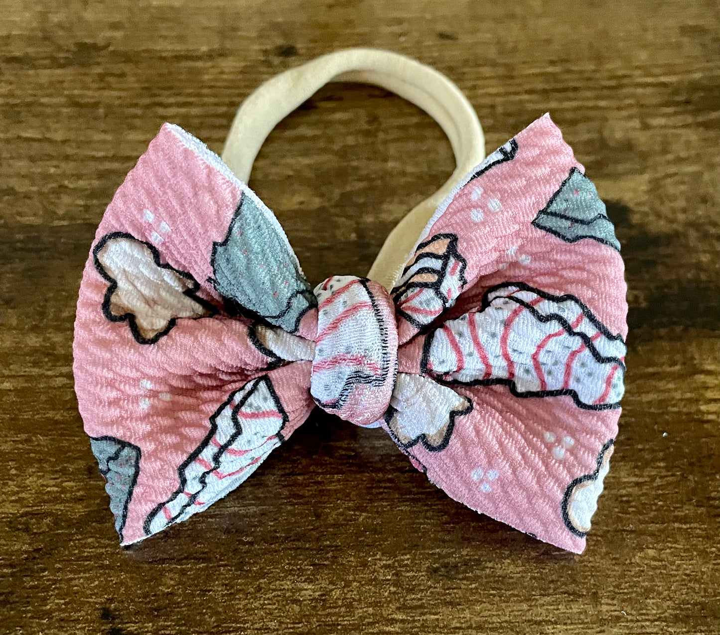 Tree Cakes Newborn Bow