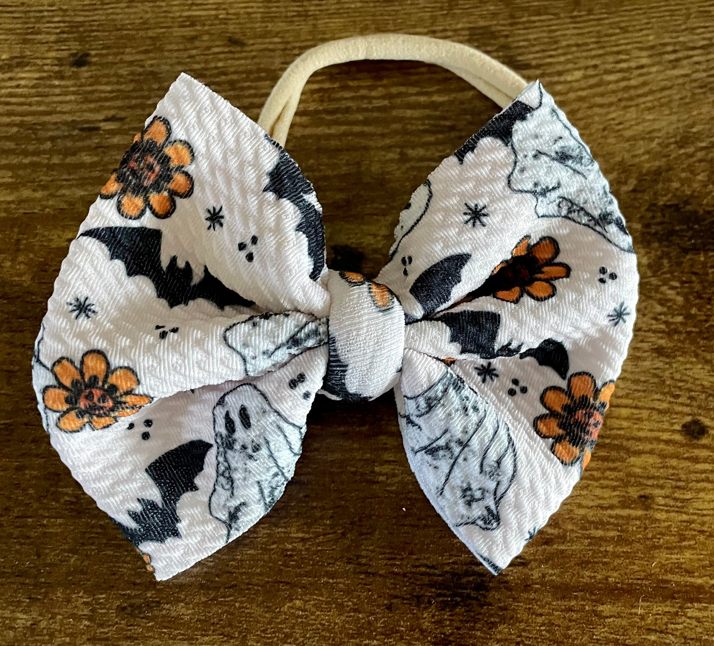 Spooky Friends Bow