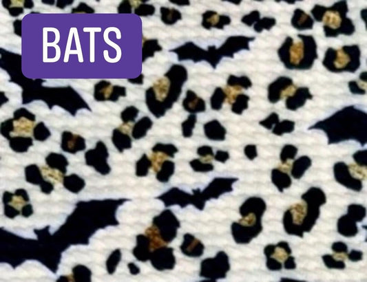 Leopard Bats Newborn Bow - EmZo Bowsnewborn bow
