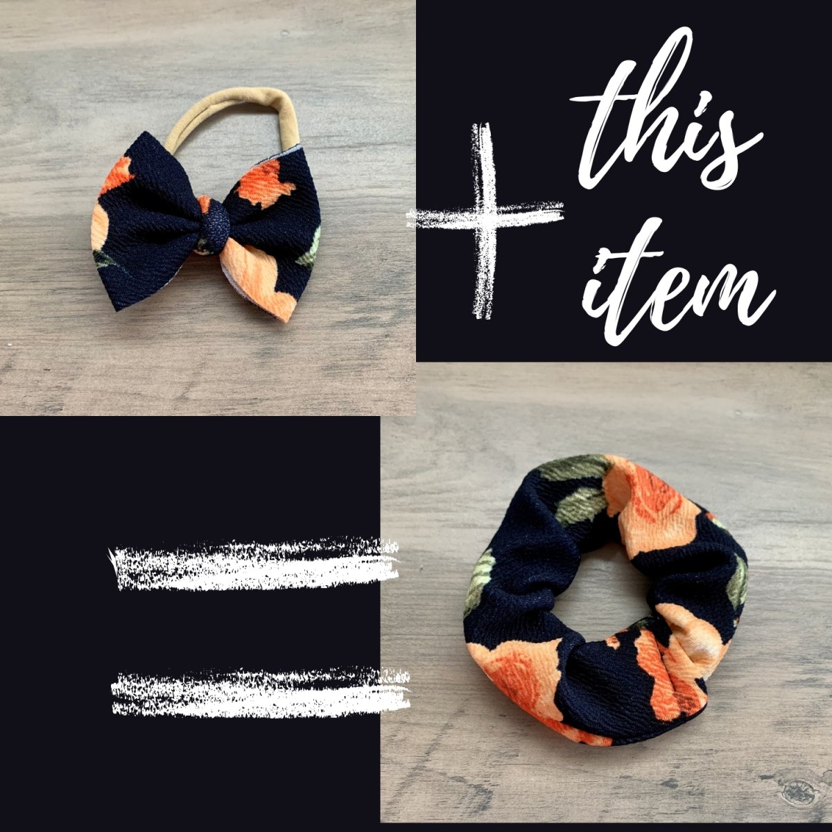 Make it a Scrunchy! - EmZo BowsScrunchy