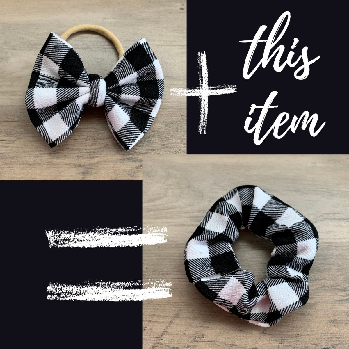Make it a Scrunchy! - EmZo BowsScrunchy