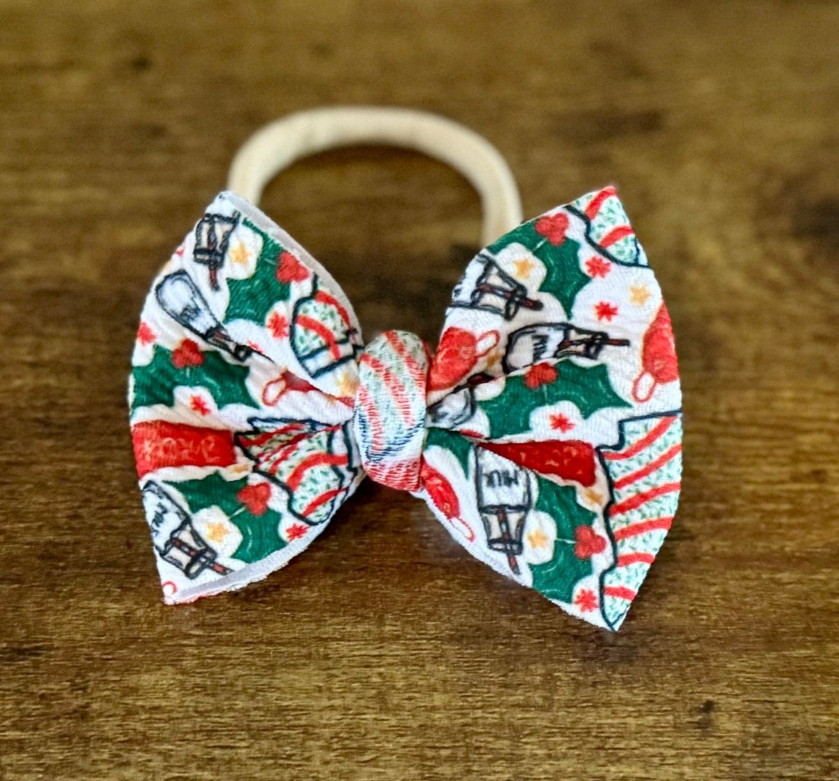 Merry Snacks Newborn Bow - EmZo Bowsnewborn bow