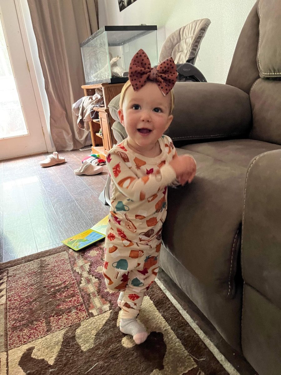 Mocha Dots Bow - EmZo Bowsbow