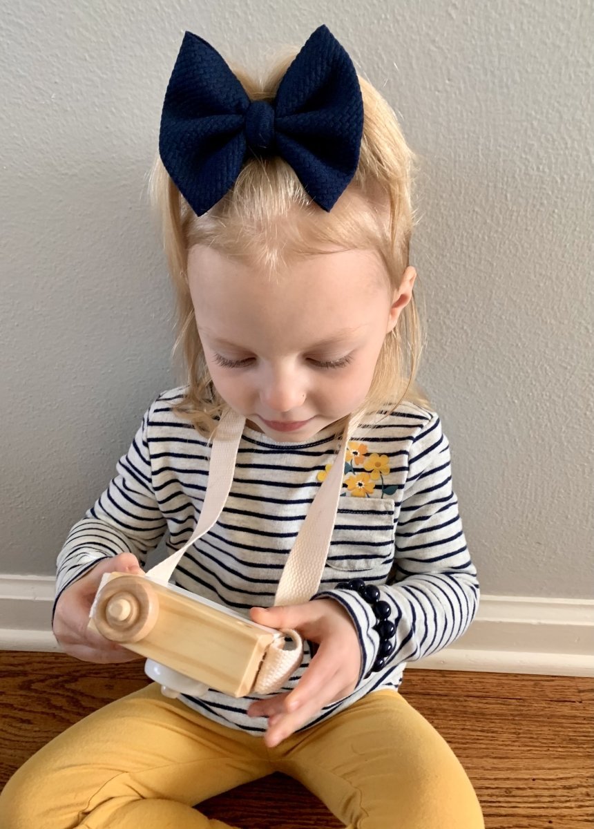 Navy Bow - EmZo Bowsbow