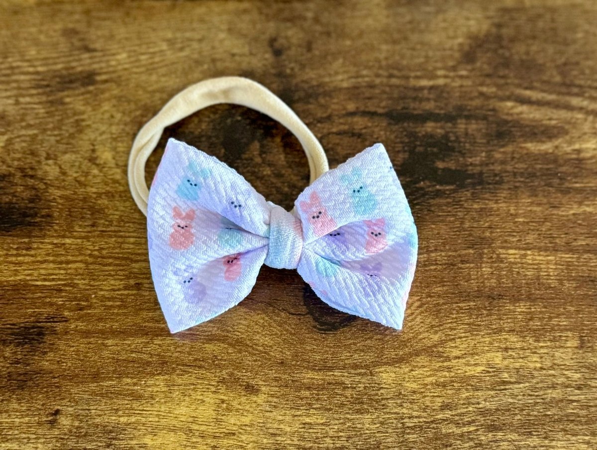 Pastel Peeps Newborn Bow - EmZo Bowsnewborn bow