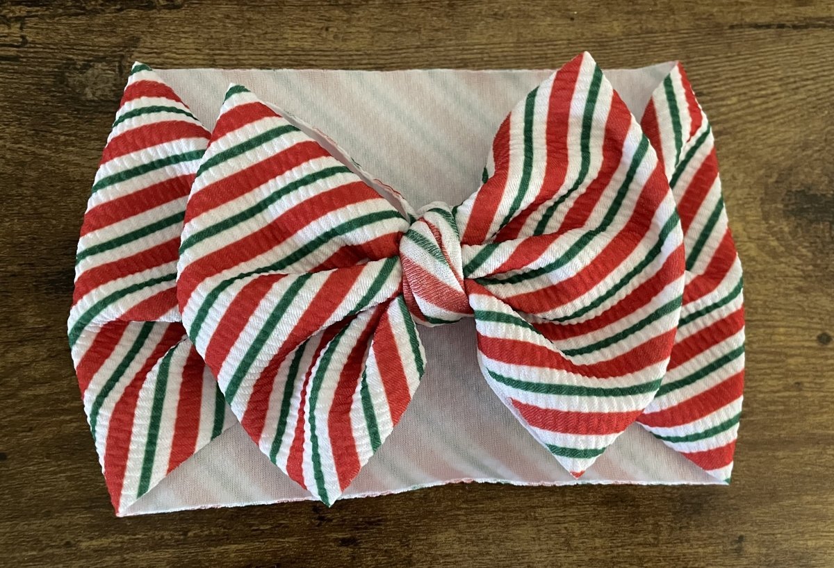 Peppermint Head Wrap - EmZo BowsHead wrap