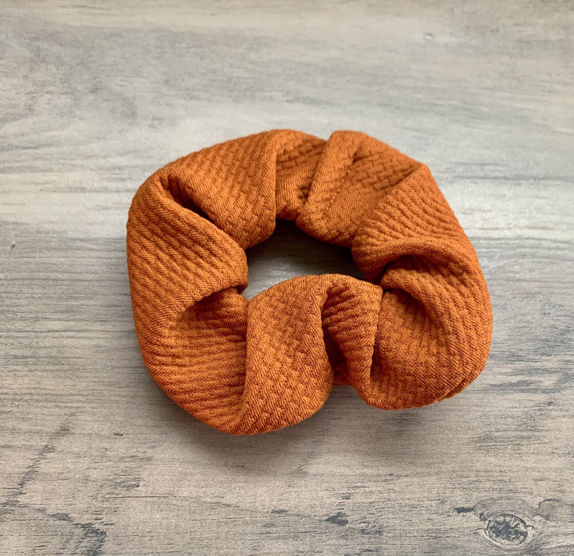 Pumpkin Spice Scrunchy - EmZo Bows