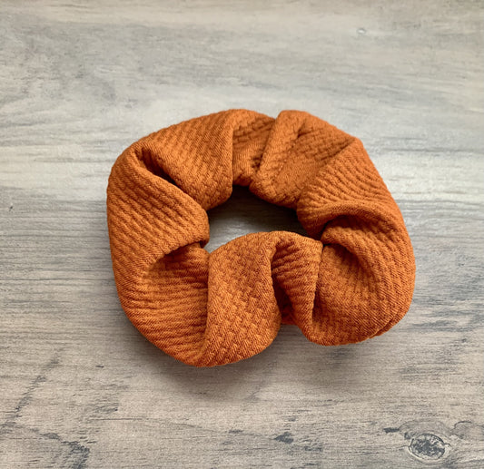 Pumpkin Spice Scrunchy - EmZo Bows