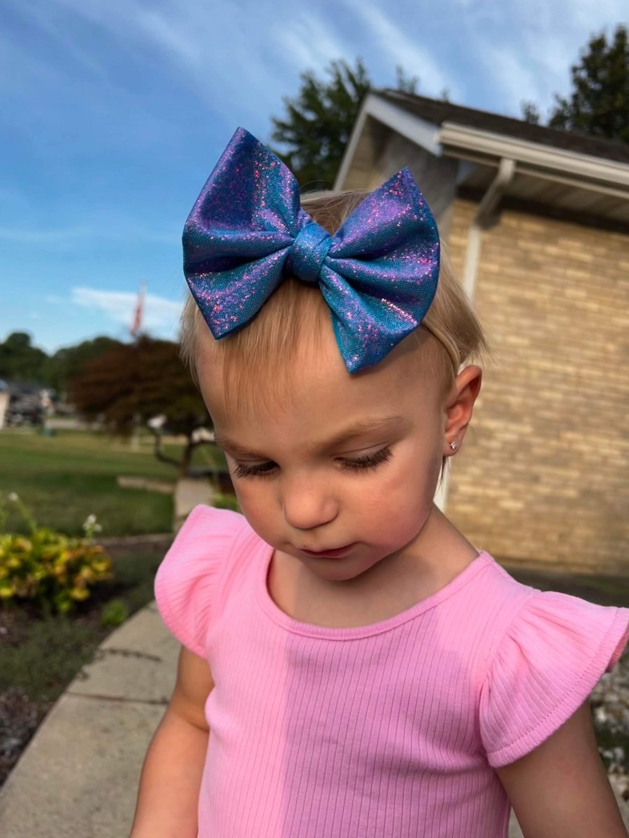 Royal Shimmer Bow - EmZo Bowsbow